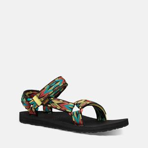 Teva Original Universal Sandalen Damen Schwarz/Braun Günstig [IYDS82509]